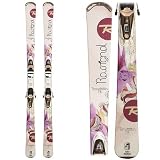 Rossignol Temptation 76 Womens Skis with Rossignol WTPI2 Saphir 110L Bindings 2012
