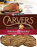Cheweez Roasted Slices for Dogs, Beef, 3.5-Ounce Pouch (Pack of 6)