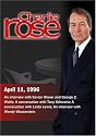 Charlie Rose with George C. Wolfe & Savion Glover; Tony Schwartz; Loida Lewis; Wendy Wasserstein (April 11, 1996)