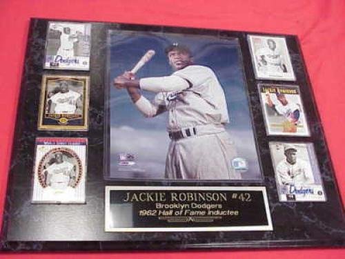Jackie Robinson 6 Card Collector Plaque