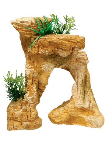 Nobby 28116 Aquarium Dekoration Aqua Ornaments, Fels mit Pflanzen Preisvergleich