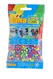 Hama - 207-50 - Loisirs Créatifs  - Perles et Bijoux  - Sachet 1000 Perles Pastel Mixte