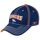 Reebok Denver Broncos Navy Blue Athletic Colorblock Hat