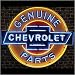 On The Edge 260035 Genuine Chevrolet Parts Neon Sign