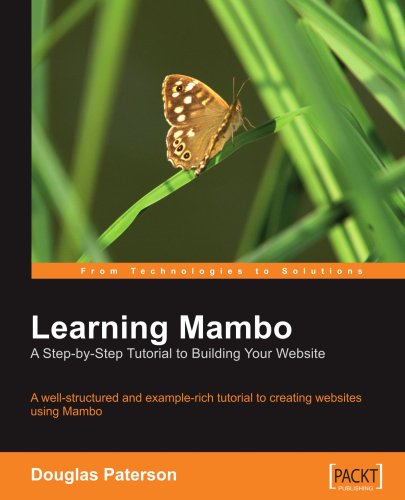 Learning Mambo: A Step-by-step Tutorial to Building Your Website