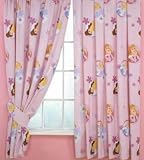 Disney Princess Hearts & Flowers 54 Curtains OFFICIAL