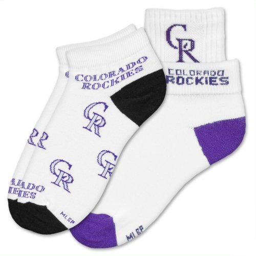 MLB Colorado Rockies Women's Socks (2 Pack)