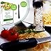 Emopeak Professional Box Grater, Stainless Steel with 6 Sides, Best for Parmesan Cheese, Vegetables, Ginger