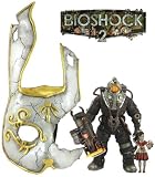 BIOSHOCK 2 Big Daddy Subject Omega & Little Sister Action Figure Exclusive Boxed Set w/Bunny Splicer Prop Replica MaskIMAGE