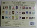 30 Handmade All Occasion Greeting Cards with Decorative Reusable Organizer Box