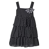 Girls' Cherokee® Tierred Dress - White Dot