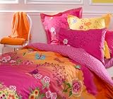 CATIMINI - Gipsy - 100% Coton - Fuchsia - Taie d'oreiller 64x64cm
