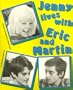 Jenny Lives With Eric and Martin (English and Danish Edition)