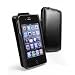 Tuff-Luv Tuff-Grip superflach Leder Tasche Case (zweite Version) f�r Apple iPhone 4G - Schwarz