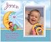 New Baby Boy Moon Personalized Birth Announcement Keepsake Picture Frame Gift