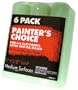 Wooster Brush BR659-9 Painter's Choice Roller Cover with .375-Inch Nap, 6-Pack , 9-Inch