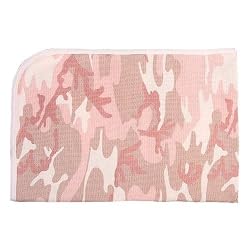 Infant Pink Camo Receiving Blanket