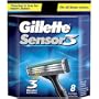 Gillette Sensor3 System Replacement Cartridges, Pack of 8 Cartridges