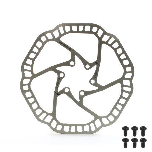 One Piece Extra Light Mountain Bike Disc Brake Rotor 6 bolts