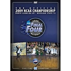 2009 Men's Official Final Four DVD- UNC National Champions- Complete Game