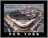 New York Mets - Citi Field - New Shea Stadium - Med - Wood Mounted Poster Print