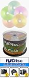 Review Ridisc Ridisc008 / Ridisc dvd-r 8x full face printable pastel colours 4.7GB 120 mins 50 cake