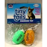 TINY TAILS 2.5 IN VINYL FOOTBALL 2 PACK