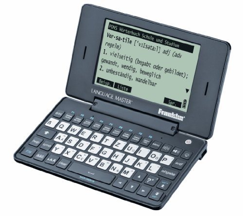 Produkt-Bild: Franklin BDS-6100 Language Learning Library Deutsch, Englisch, Franz&ouml;sisch, Spanisch, Italienisch PONS W&ouml;rterb&uuml;cher f&uuml;r Schule und Studium