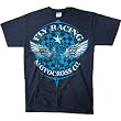 Fly Racing Flywheel Men's Short-Sleeve Sportswear Shirt - Navy