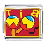 Tia Music Instrument Musical Italian Charms Bracelet Link