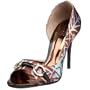 Carlos By Carlos Santana Women's Roulette Open Toe Pump,Blue Cand,9 M US