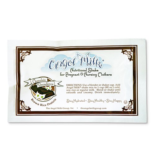 Angel Milk Chocolate Decadence, Brown Rice Based, 1 Ounce Packet (Pack of 12) by Angel Milk