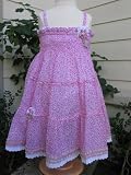 Kate Mack by Biscotti Potpourri Tiered Dress 3t, 5, 6