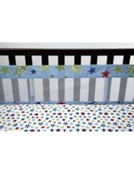 Baby Product: Little Bedding Crib Liner, Monster Babies - Crown Crafts Inc