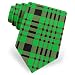 Kelly Plaid Tie by The American Necktie Co - Green Microfiber
