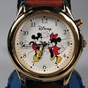 Walt Disney MICKEY MOUSE NEW Ladies Watch Gold NR W9B2