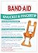 Band-Aid Brand Flexible Fabric Adhesive Bandages for Wound Care and First Aid, Finger and Knuckle, 20 ct (Pack of 6)