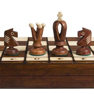 Royal 36 European Wood International Chess Set