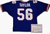 Lawrence Taylor Autographed New York Giants Authentic Style Blue Jersey