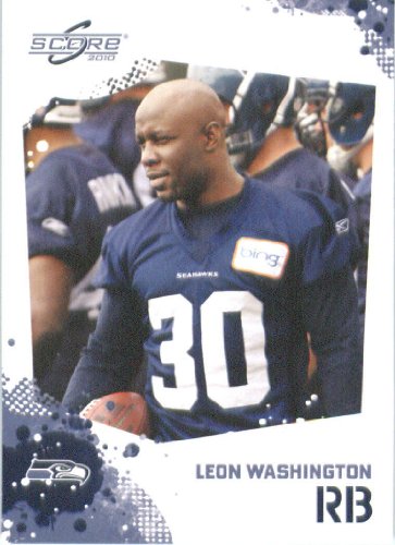 2010 Score #203 Leon Washington - Seattle Seahawks (Football Cards)