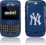 Skinit New York Yankees - Solid Distressed Vinyl Skin for BlackBerry Curve 8520