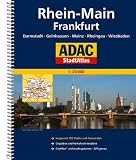 ADAC Stadtatlas Rhein-Main, Frankfurt: Darmstadt, Gelnhausen, Mainz, Rheingau, Wiesbaden. Grossraum St�dte- und Gemeindeatlas. Insgesamt 326 St�dte ... CityPilot und Ausflugskarten. GPS-genau
