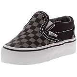 Vans Toddler Classic Trainer (Small Checkerboard) black/pewter VEX8SDL 7 Child UK