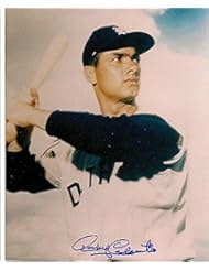 Collectibles: Autographed/Hand Signed 8x10 Photo Rocky Colavito Detroit Tigers - Hall of Fame Memorabilia