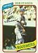 1980 Topps Bob Stinson (Seattle Mariners) Baseball Trading Card #583