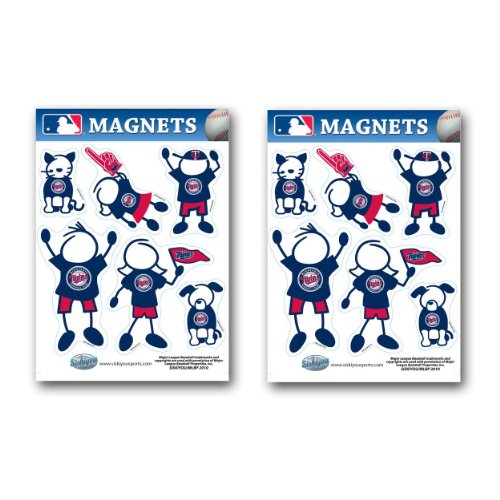 MLB Minnesota Twins Family Magnets