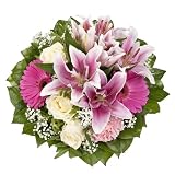 Blumenstrauß  Laura mit rosa Lilien