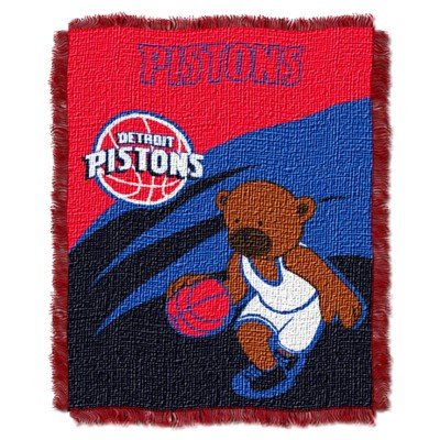 Northwest Detroit Pistons Acrylic 36X48 Baby Throw 36 X 48