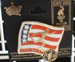 USA Flag Football - 1996 Atlanta Olympic Pin