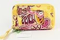 Vera Bradley All In One Wristlet Bali Gold